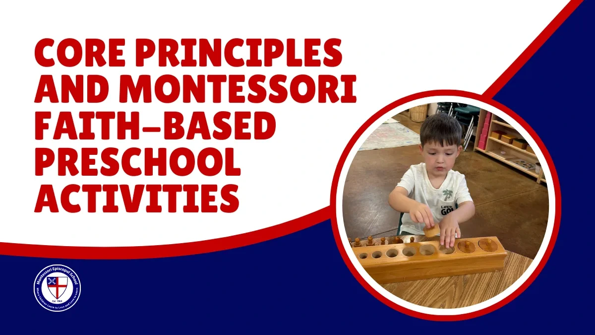 montessori faith based preschool activities