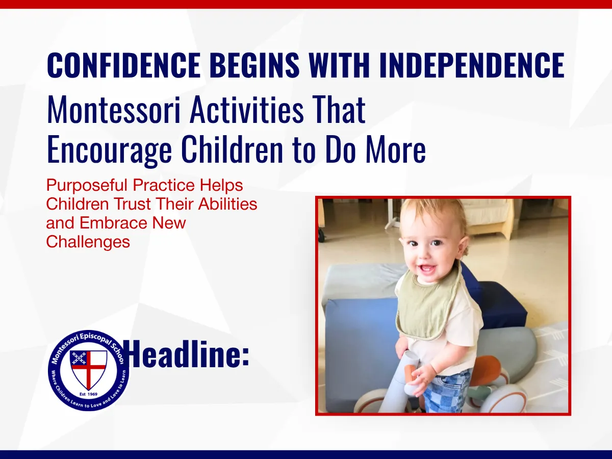Montessori Independence Activities